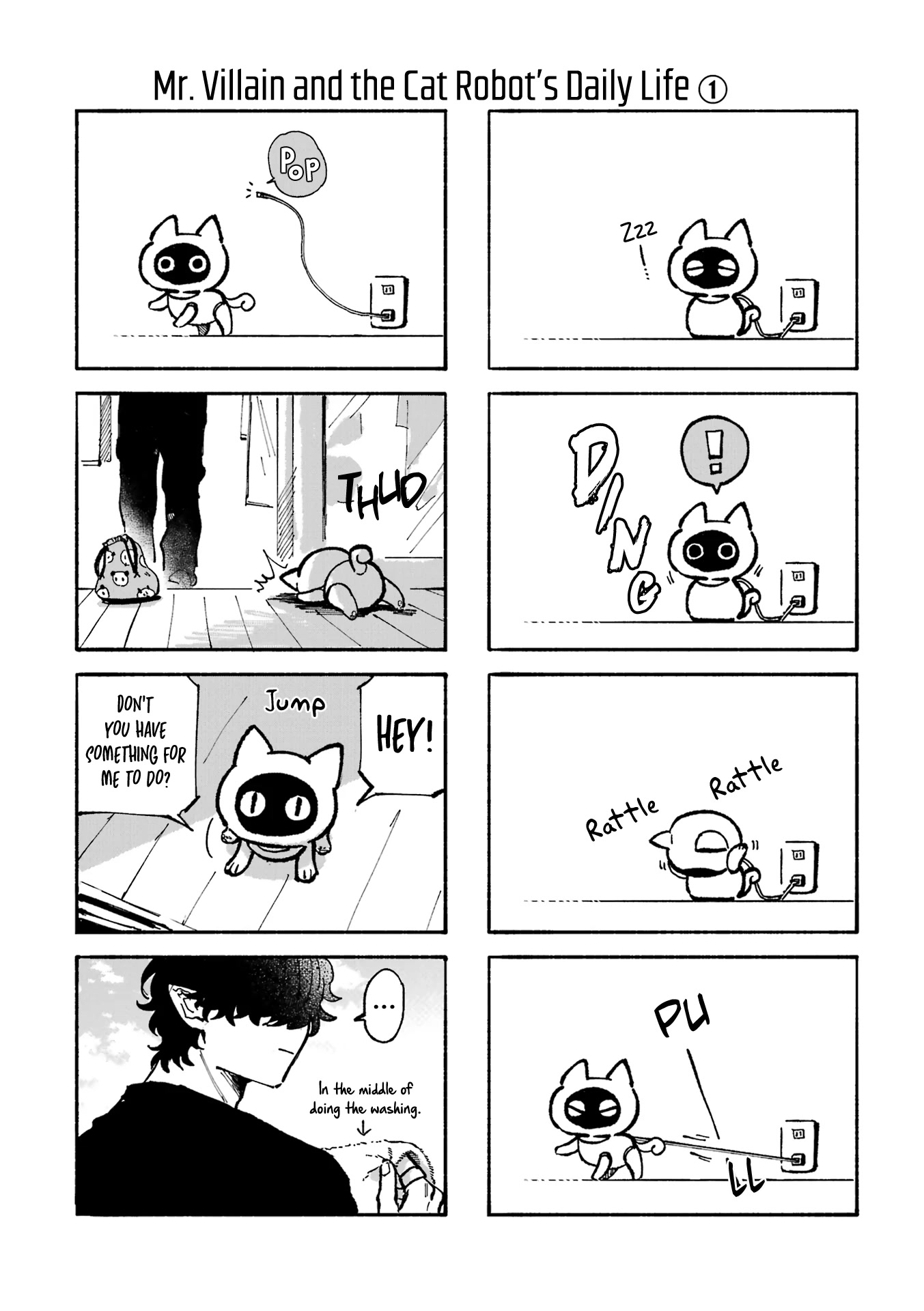 Mr. Villain's Day Off Chapter 51 page 11 - Chapter 51: The Cat Robot and,