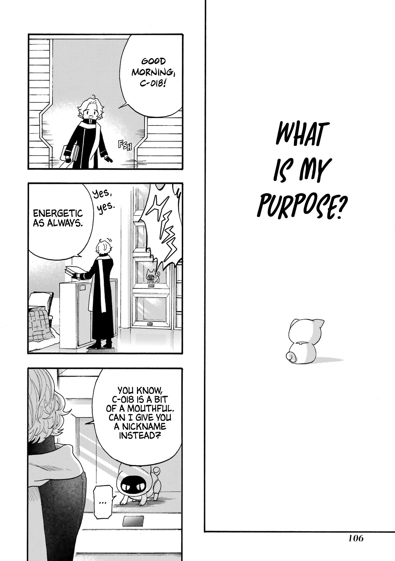 Mr. Villain's Day Off Chapter 51 page 4 - Chapter 51: The Cat Robot and,