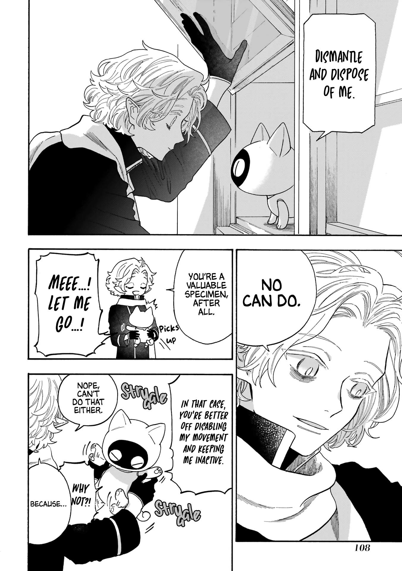 Mr. Villain's Day Off Chapter 51 page 6 - Chapter 51: The Cat Robot and,
