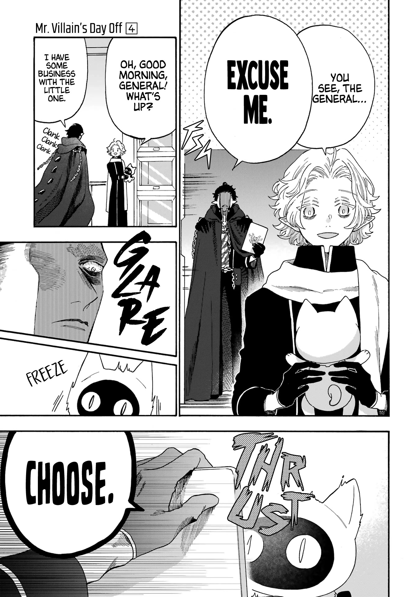 Mr. Villain's Day Off Chapter 51 page 7 - Chapter 51: The Cat Robot and,