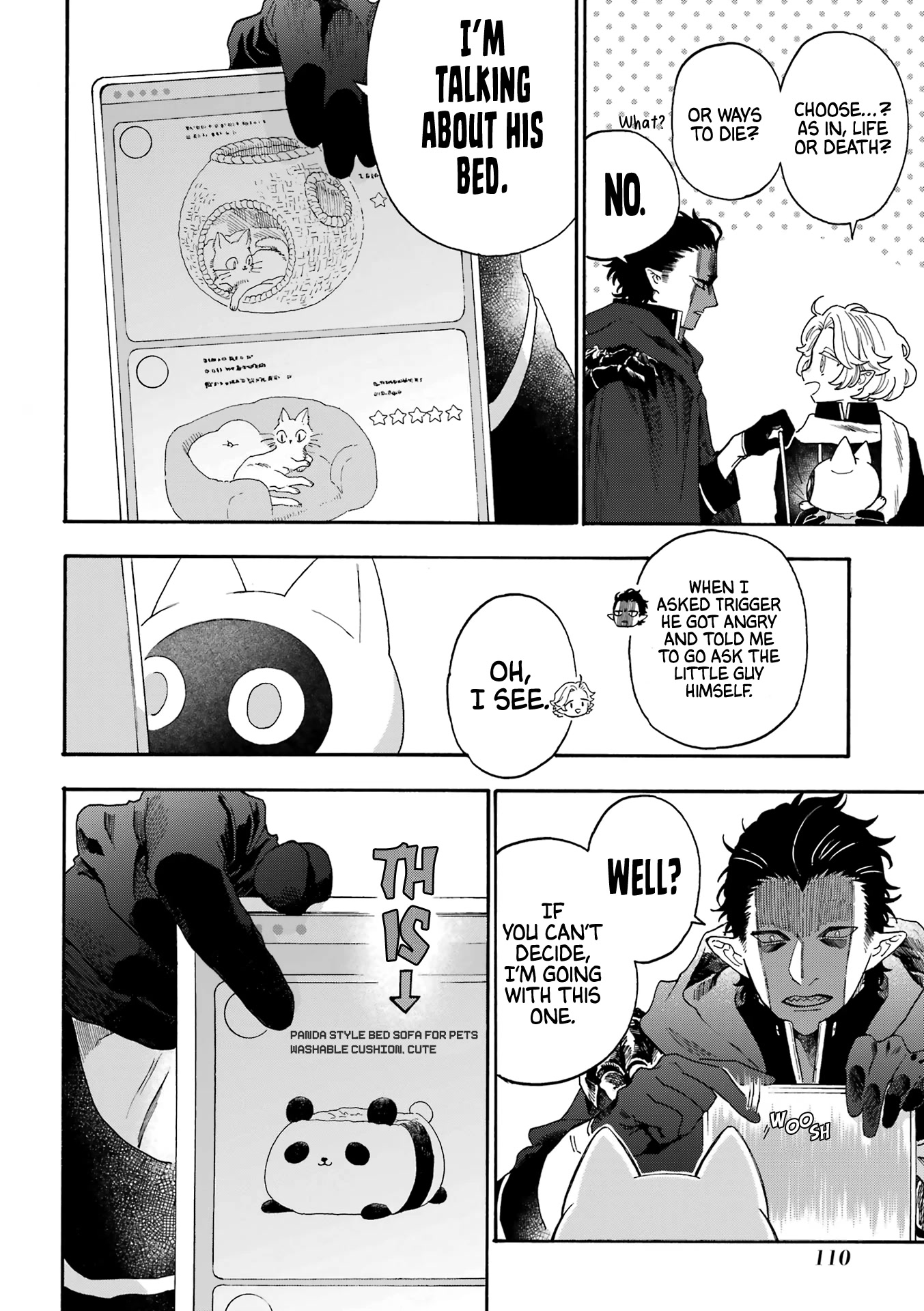 Mr. Villain's Day Off Chapter 51 page 8 - Chapter 51: The Cat Robot and,