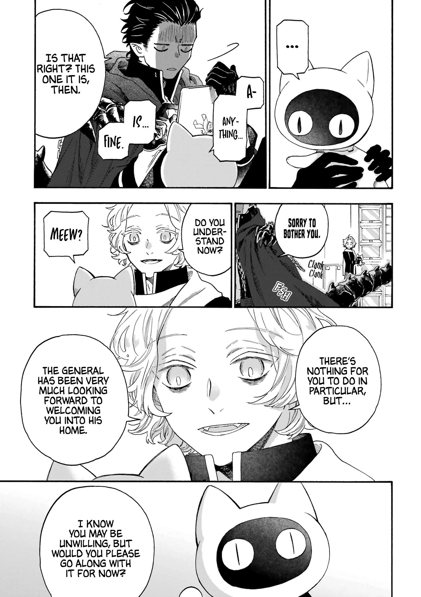 Mr. Villain's Day Off Chapter 51 page 9 - Chapter 51: The Cat Robot and,