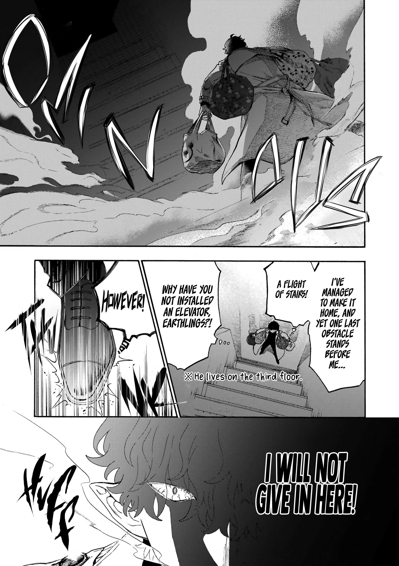 Mr. Villain's Day Off Chapter 54 page 8 - Chapter 54: The weight of happiness