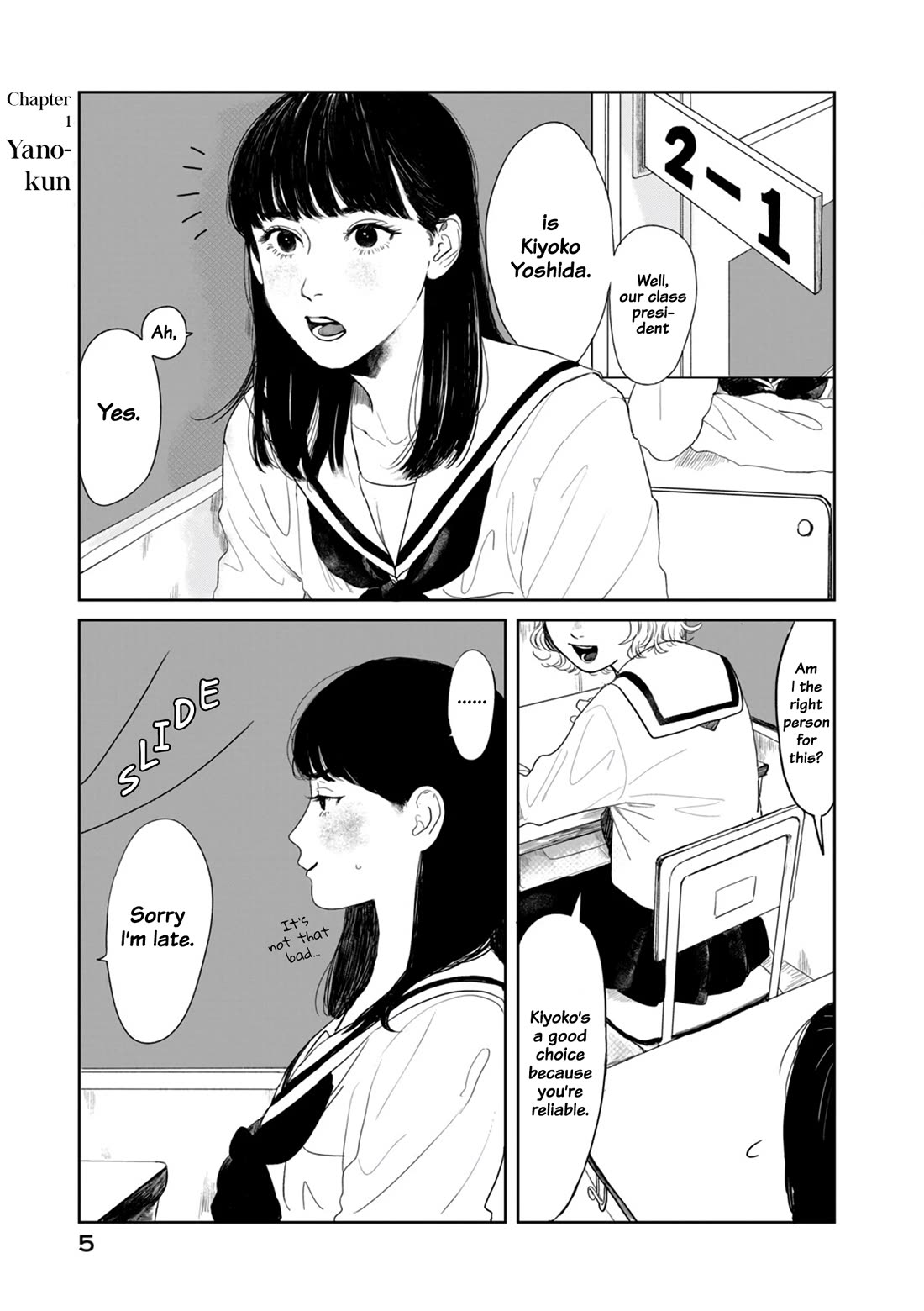 Mr. Yano's Ordinary Days Chapter 1 page 4 - Chapter 1: Yano-kun