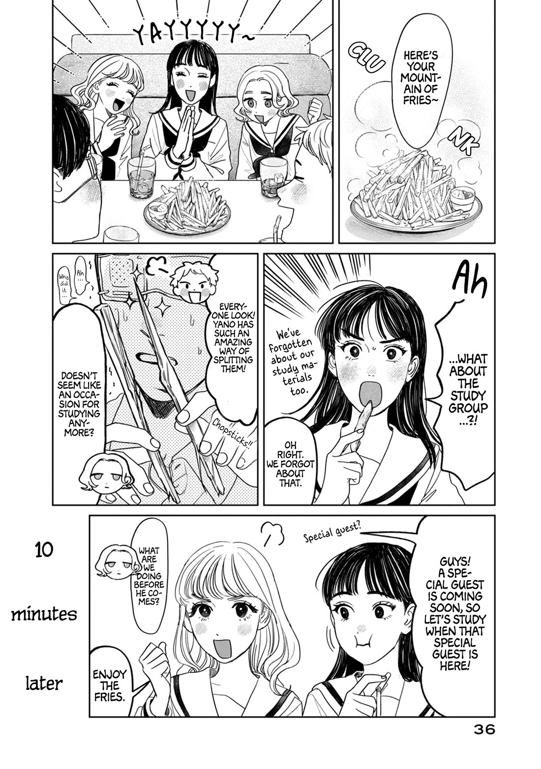 Mr. Yano's Ordinary Days Chapter 10 page 10 - Chapter 10: Study Group