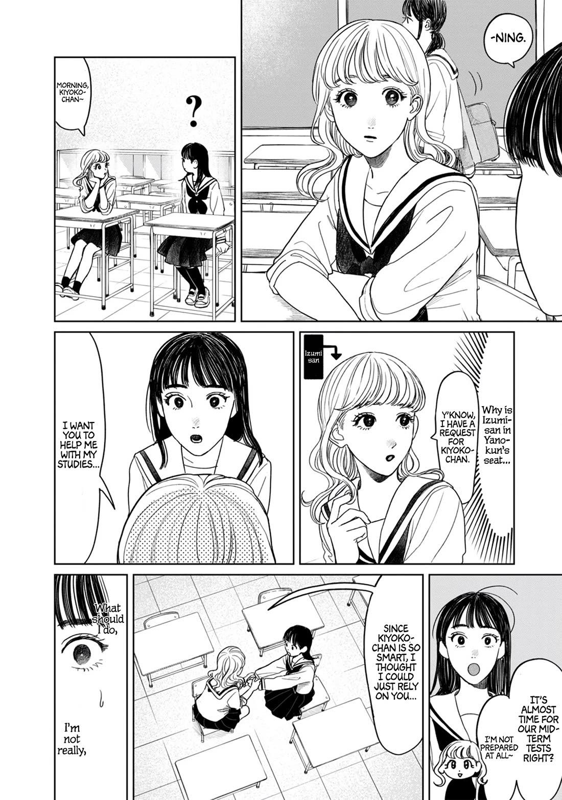 Mr. Yano's Ordinary Days Chapter 10 page 2 - Chapter 10: Study Group