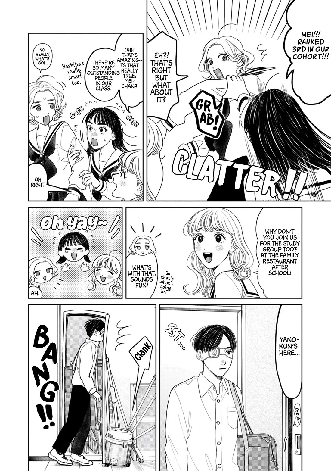 Mr. Yano's Ordinary Days Chapter 10 page 4 - Chapter 10: Study Group
