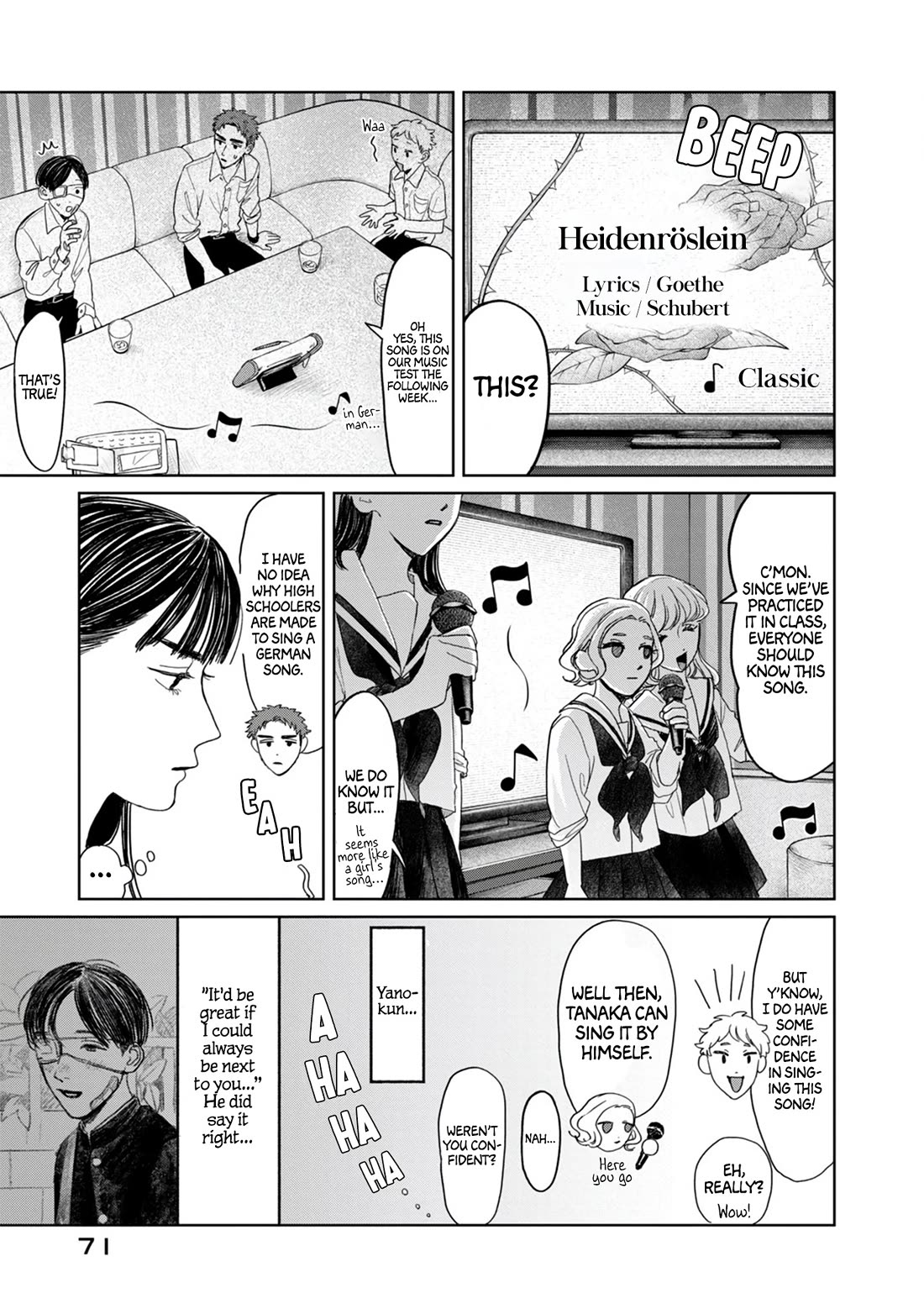 Mr. Yano's Ordinary Days Chapter 12 page 5 - Chapter 12: Karaoke