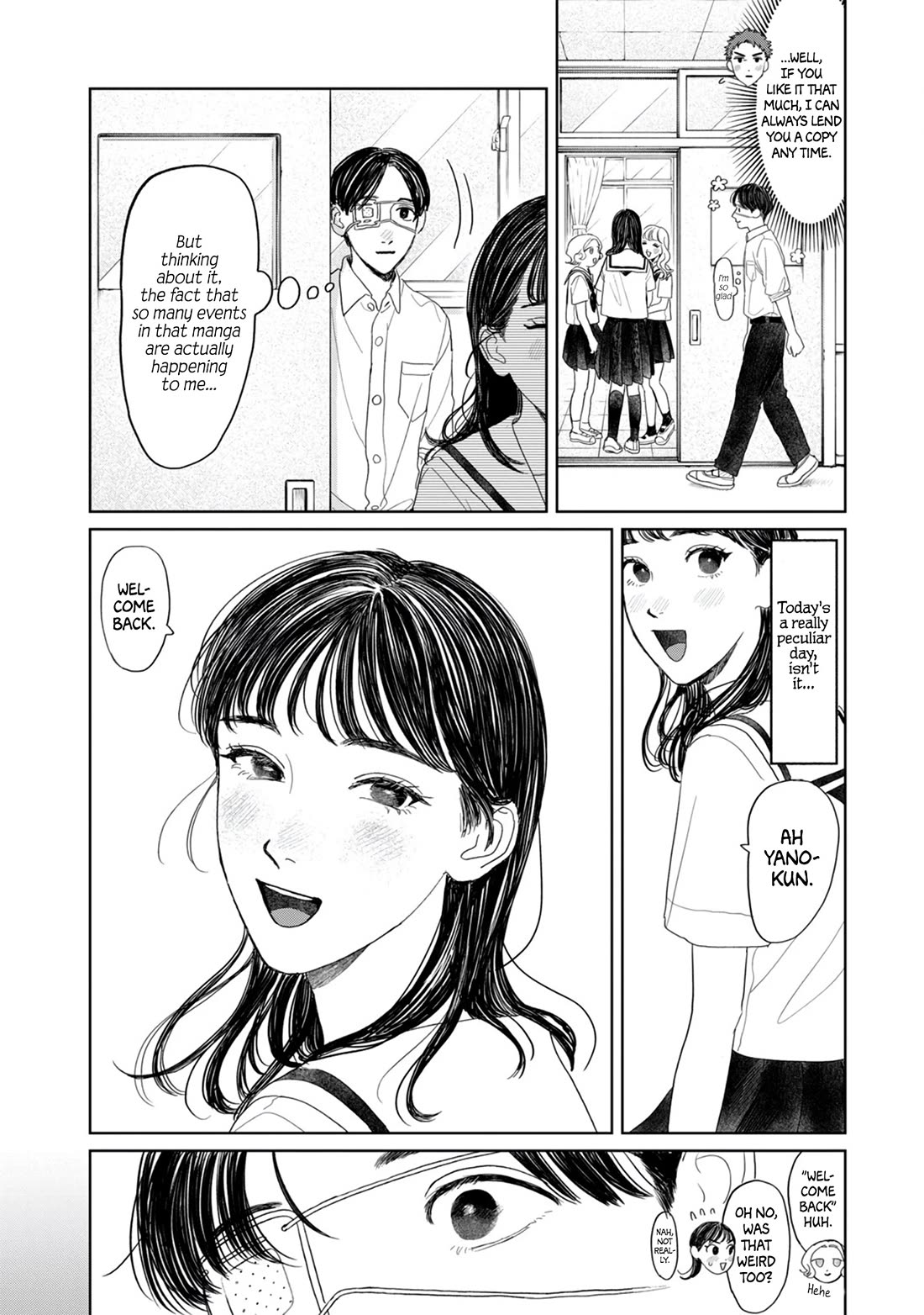 Mr. Yano's Ordinary Days Chapter 14 page 10 - Chapter 14: Awakening