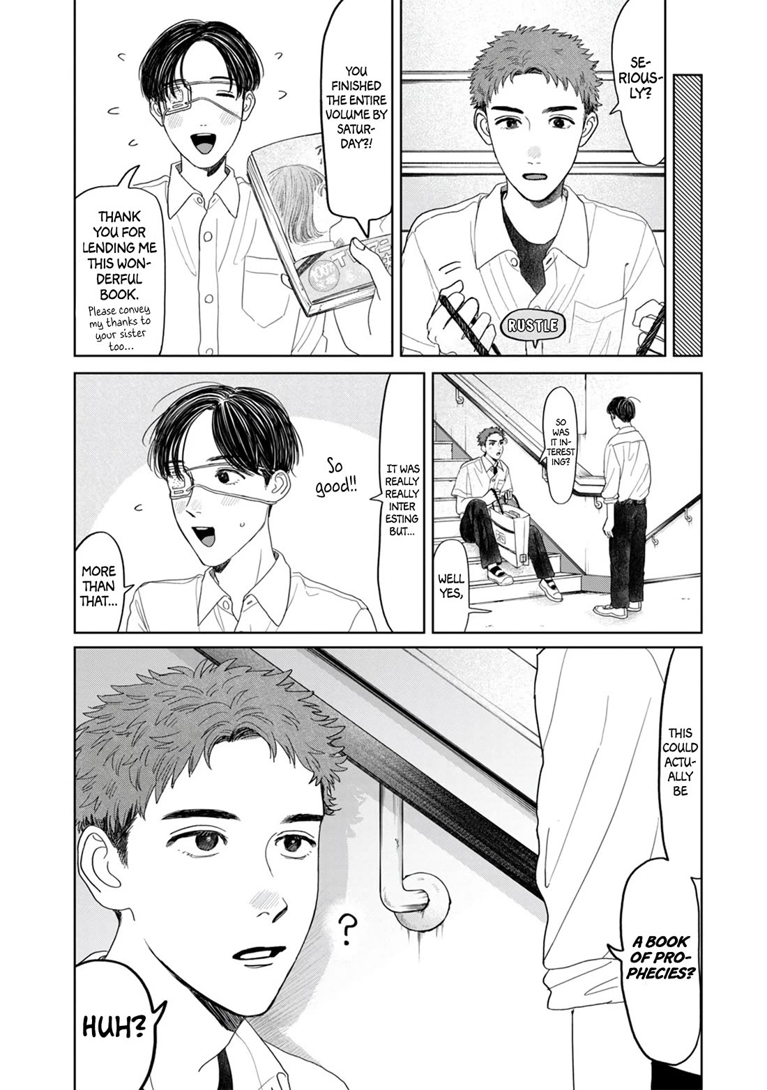 Mr. Yano's Ordinary Days Chapter 14 page 8 - Chapter 14: Awakening