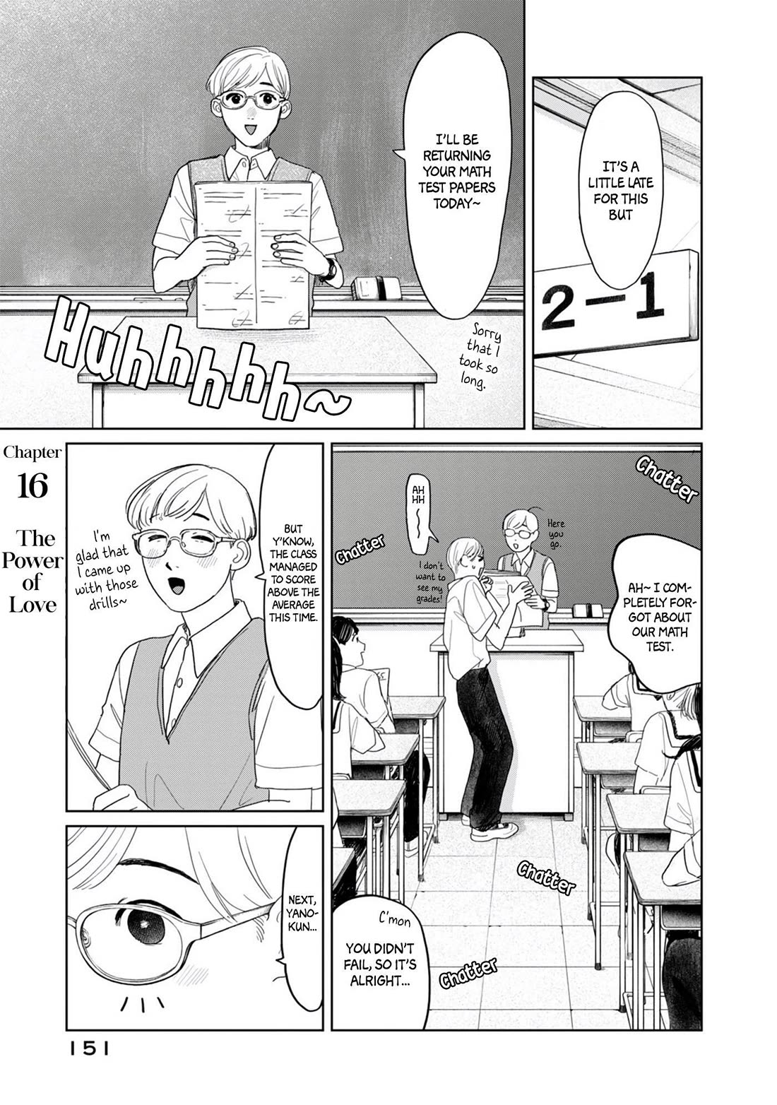 Mr. Yano's Ordinary Days Chapter 16 page 1 - Chapter 16: The Power Of Love