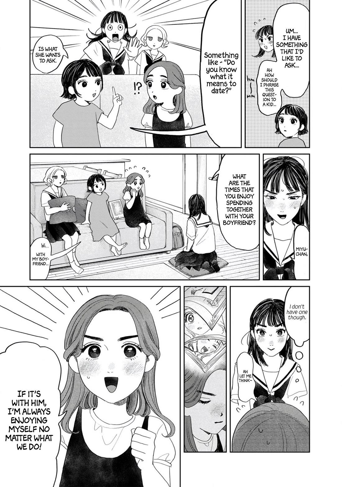 Mr. Yano's Ordinary Days Chapter 17 page 12 - Chapter 17: Reason