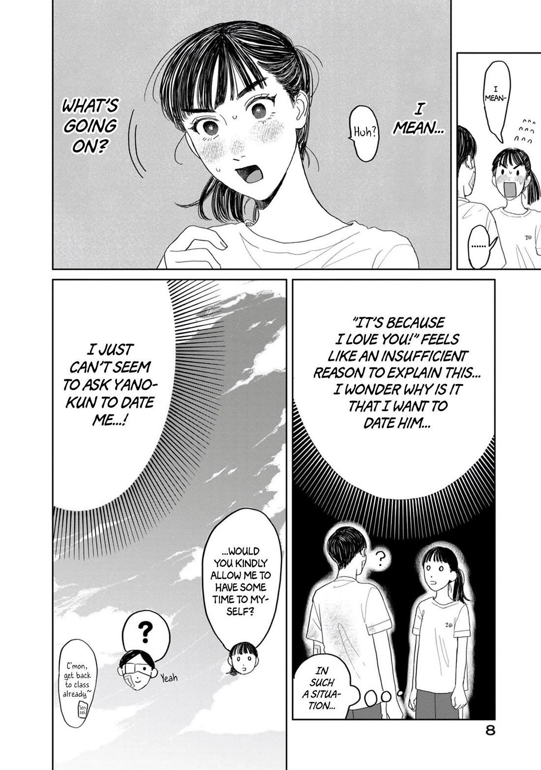 Mr. Yano's Ordinary Days Chapter 17 page 5 - Chapter 17: Reason