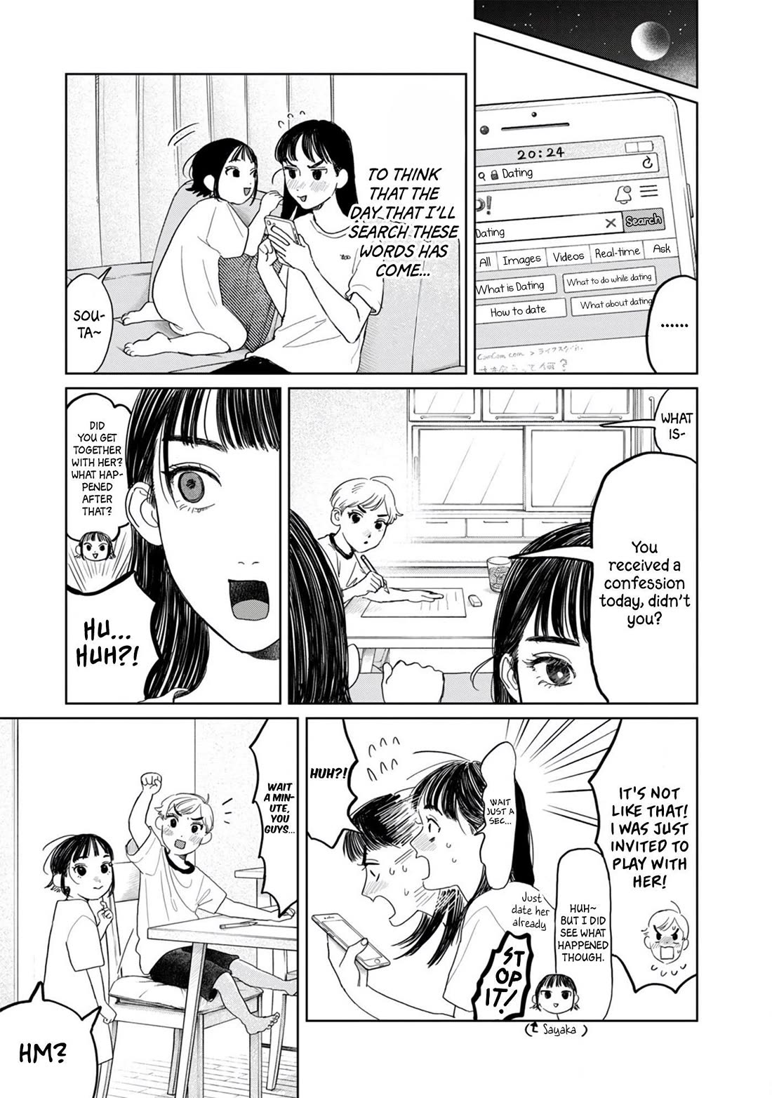 Mr. Yano's Ordinary Days Chapter 17 page 6 - Chapter 17: Reason