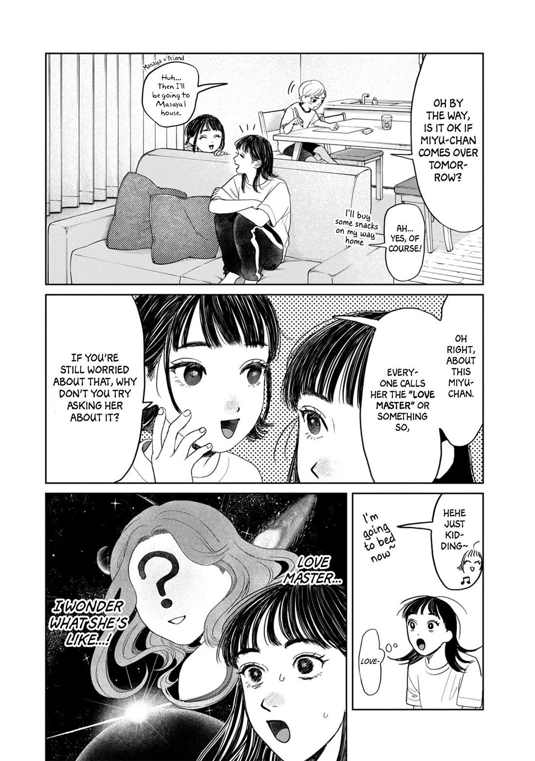 Mr. Yano's Ordinary Days Chapter 17 page 8 - Chapter 17: Reason
