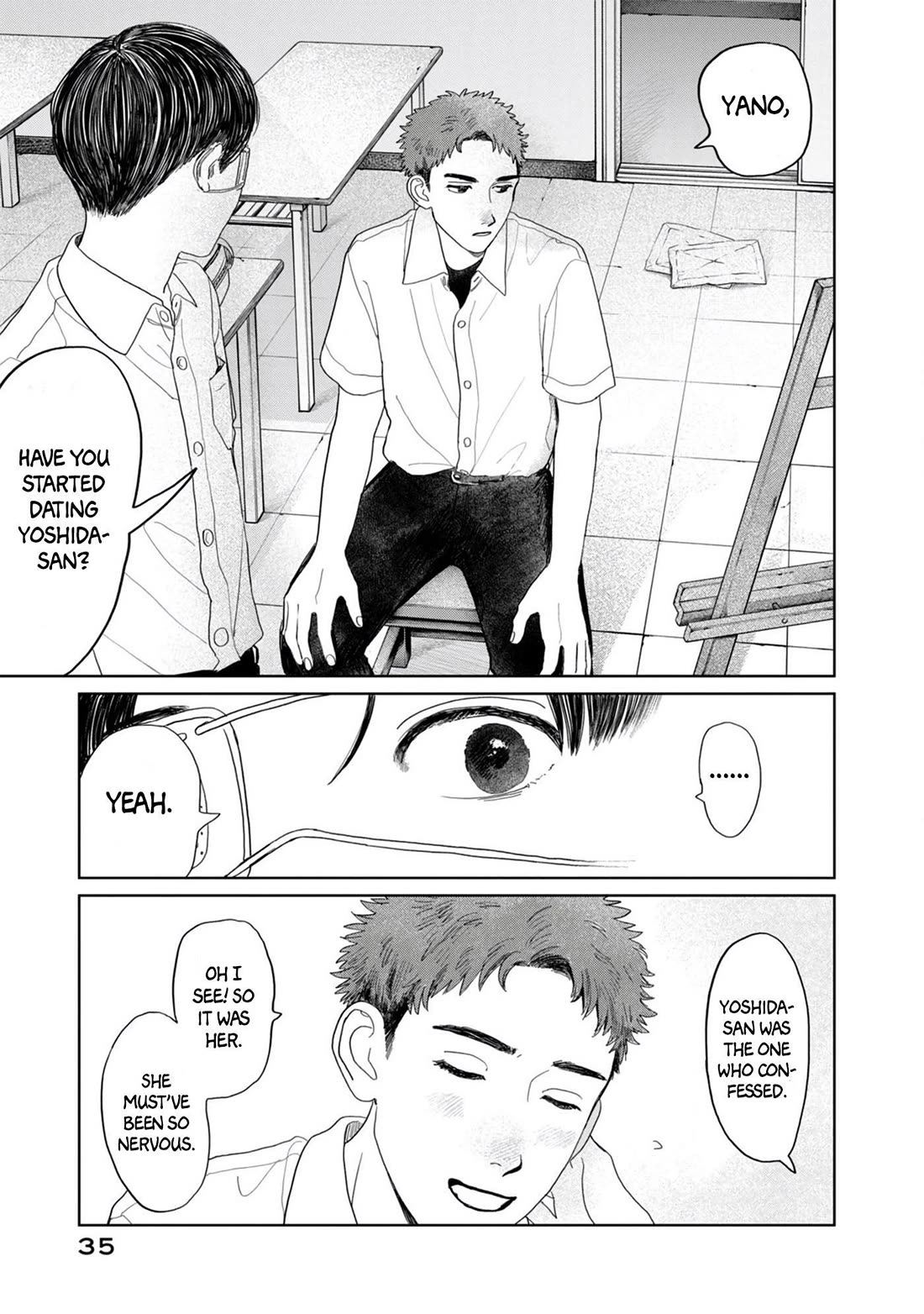 Mr. Yano's Ordinary Days Chapter 18 page 9 - Chapter 18: Friend