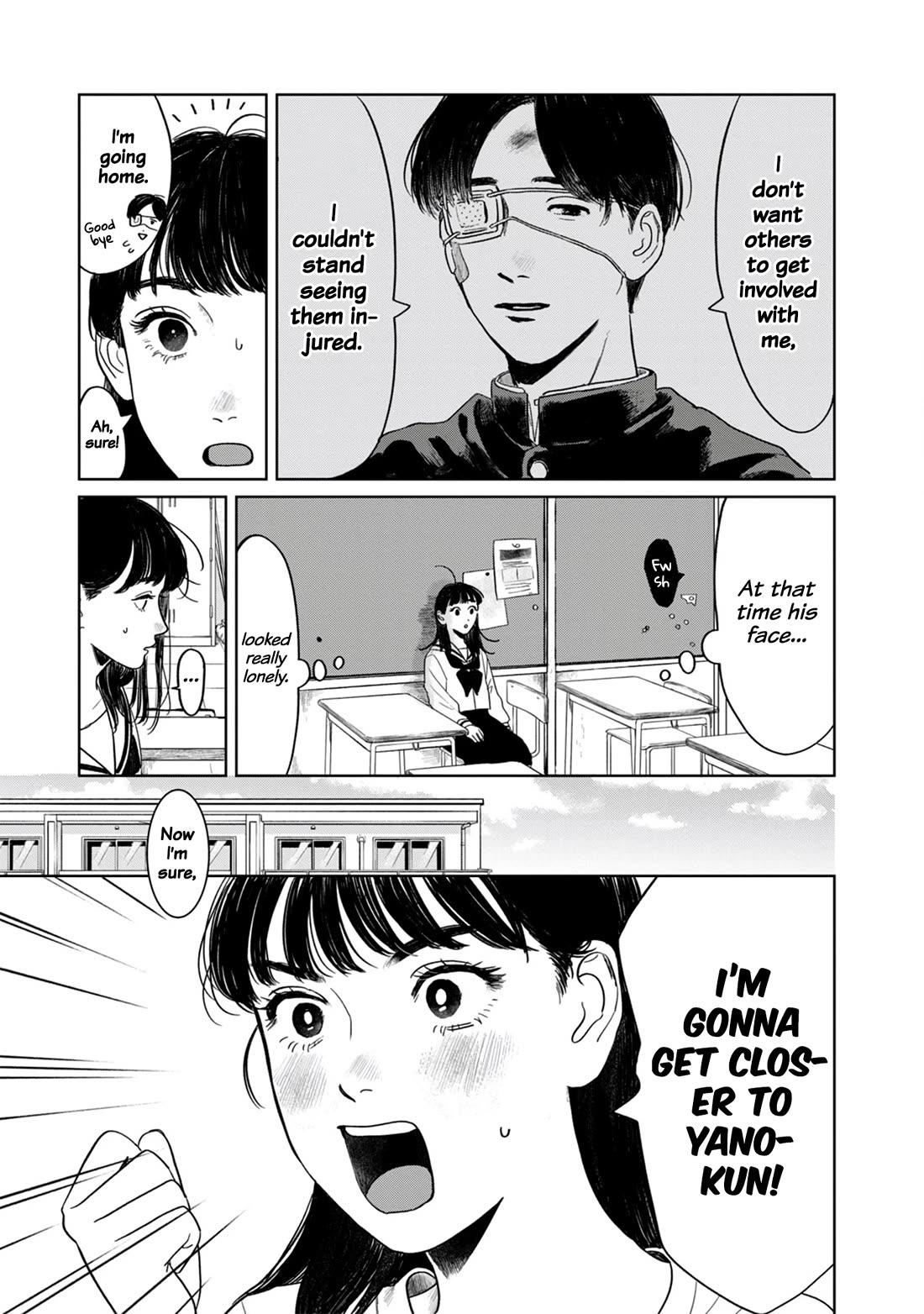 Mr. Yano's Ordinary Days Chapter 2 page 10 - Chapter 2: Wall