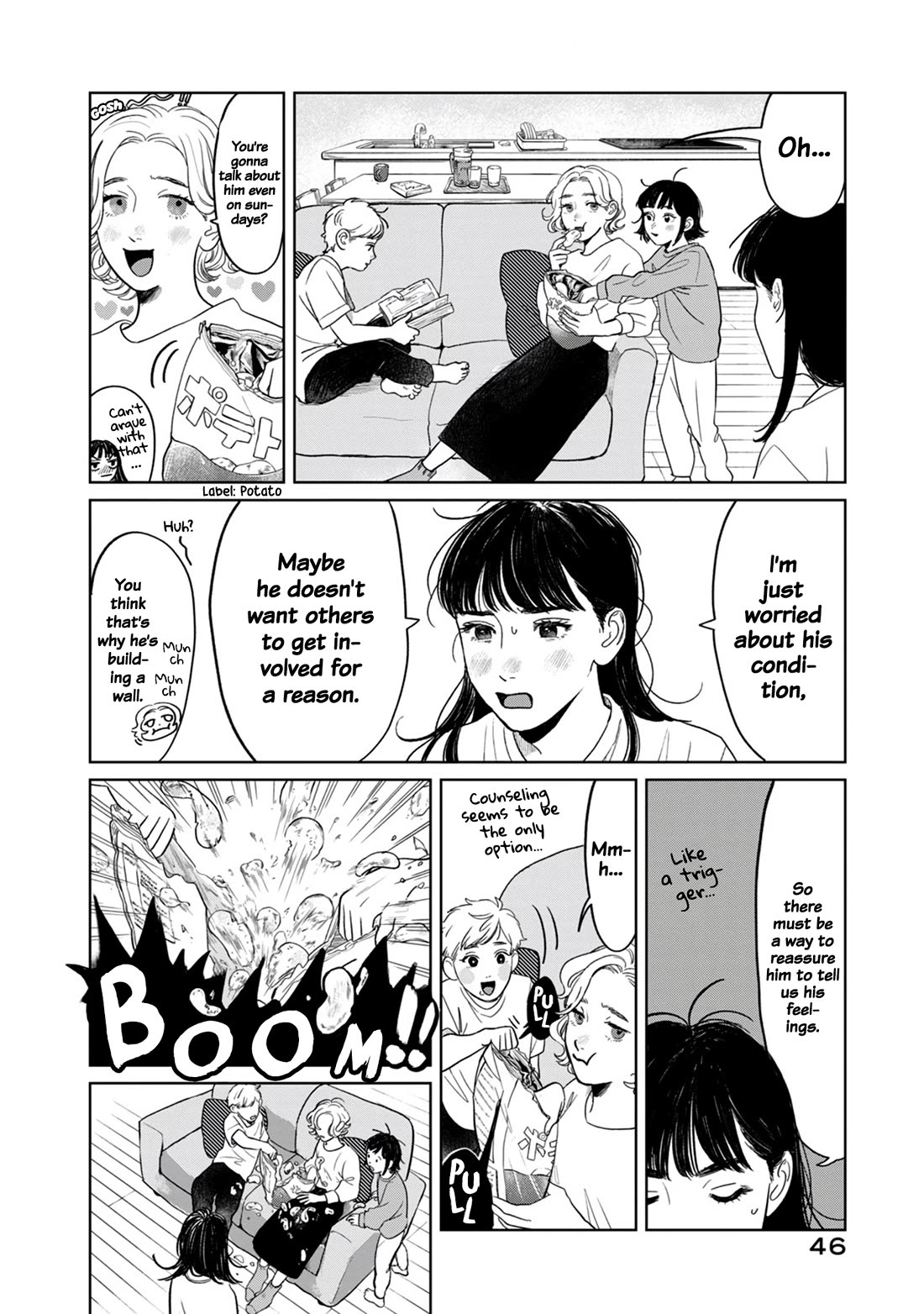 Mr. Yano's Ordinary Days Chapter 2 page 11 - Chapter 2: Wall