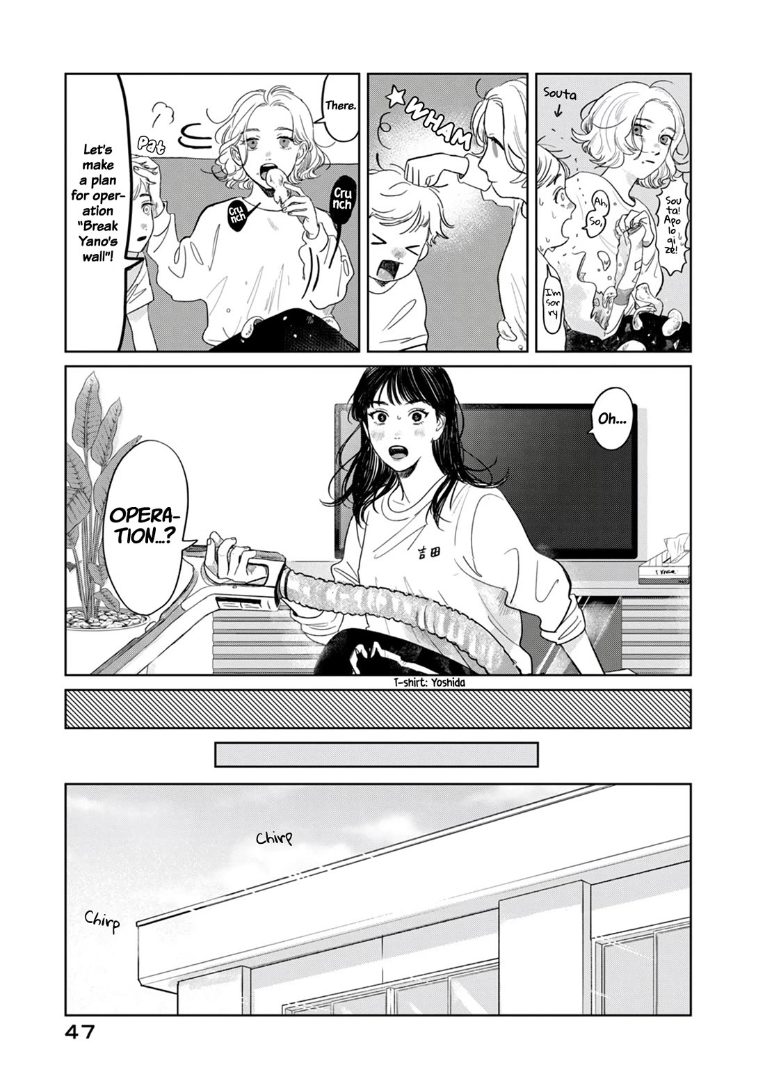 Mr. Yano's Ordinary Days Chapter 2 page 12 - Chapter 2: Wall