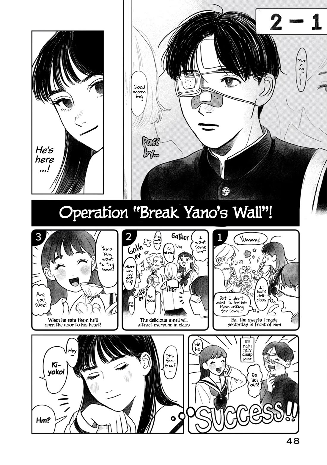 Mr. Yano's Ordinary Days Chapter 2 page 13 - Chapter 2: Wall