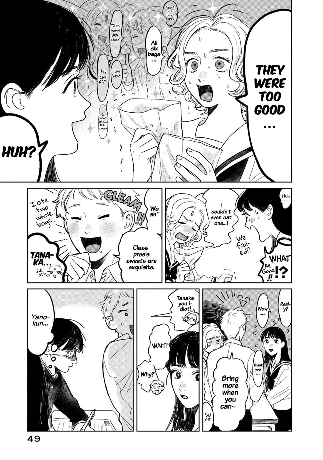 Mr. Yano's Ordinary Days Chapter 2 page 14 - Chapter 2: Wall