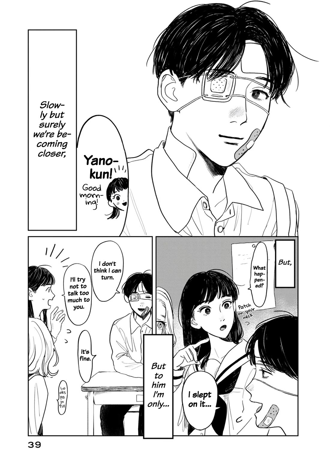 Mr. Yano's Ordinary Days Chapter 2 page 4 - Chapter 2: Wall