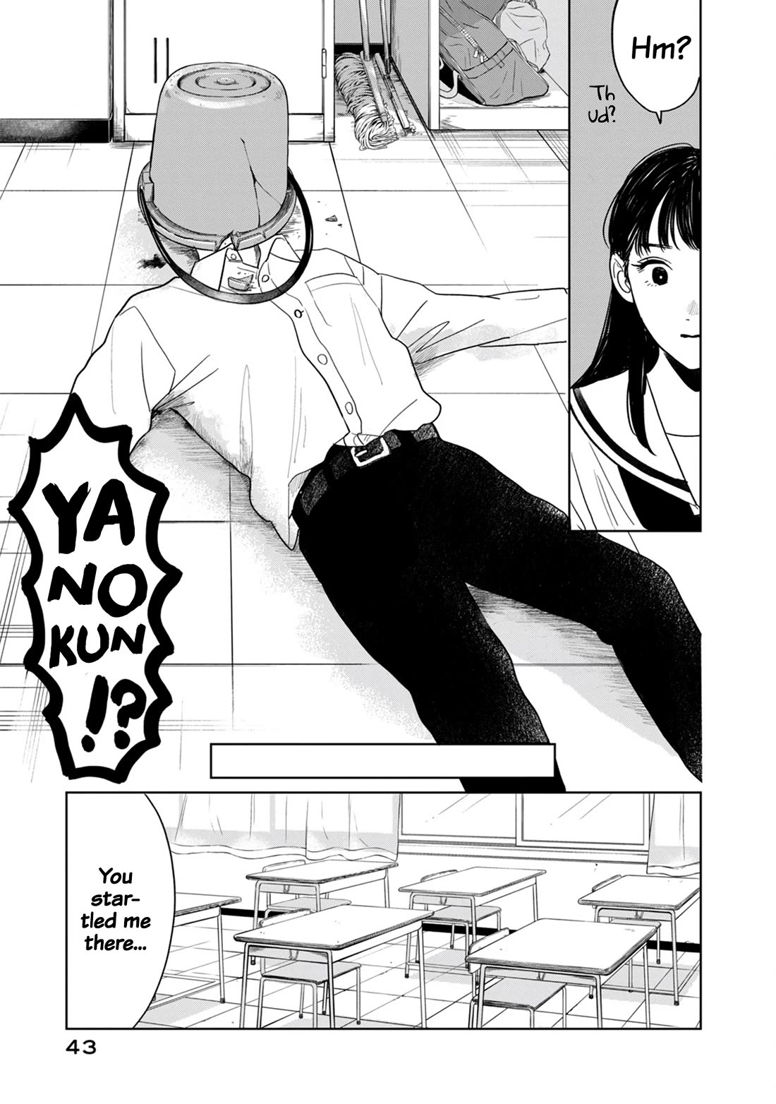 Mr. Yano's Ordinary Days Chapter 2 page 8 - Chapter 2: Wall