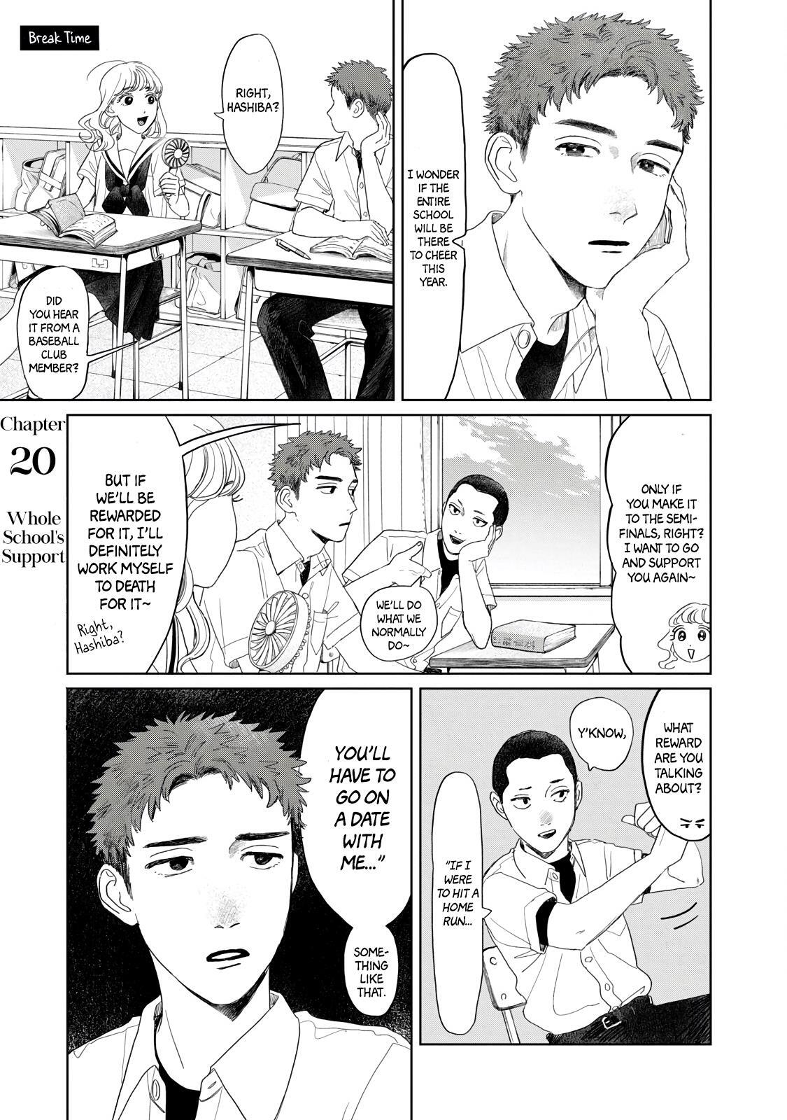Mr. Yano's Ordinary Days Chapter 20 page 1 - Chapter 20: Whole School's Support
