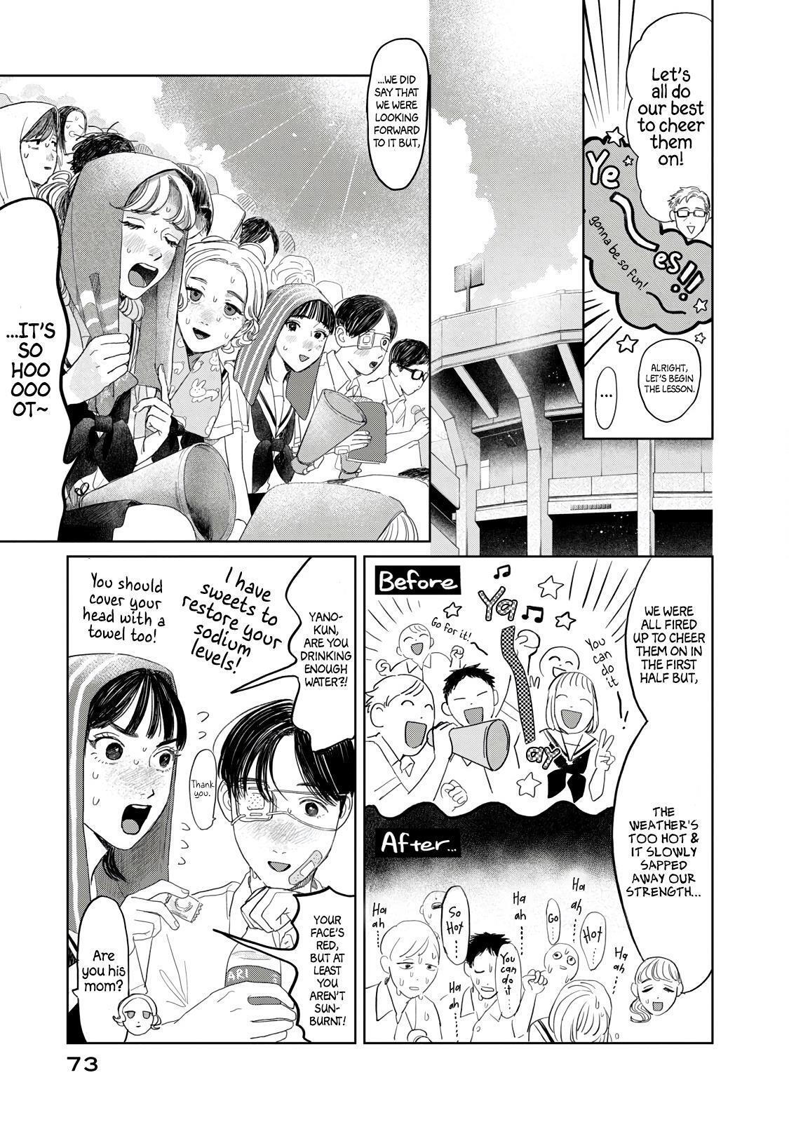 Mr. Yano's Ordinary Days Chapter 20 page 7 - Chapter 20: Whole School's Support