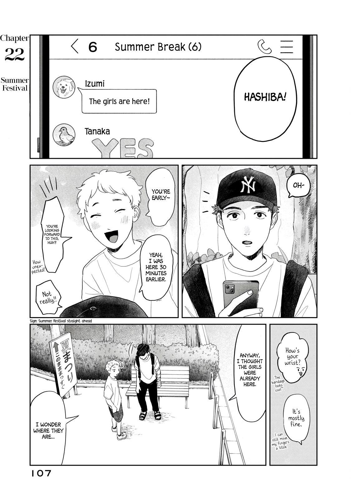 Mr. Yano's Ordinary Days Chapter 22 page 1 - Chapter 22: Summer Festival