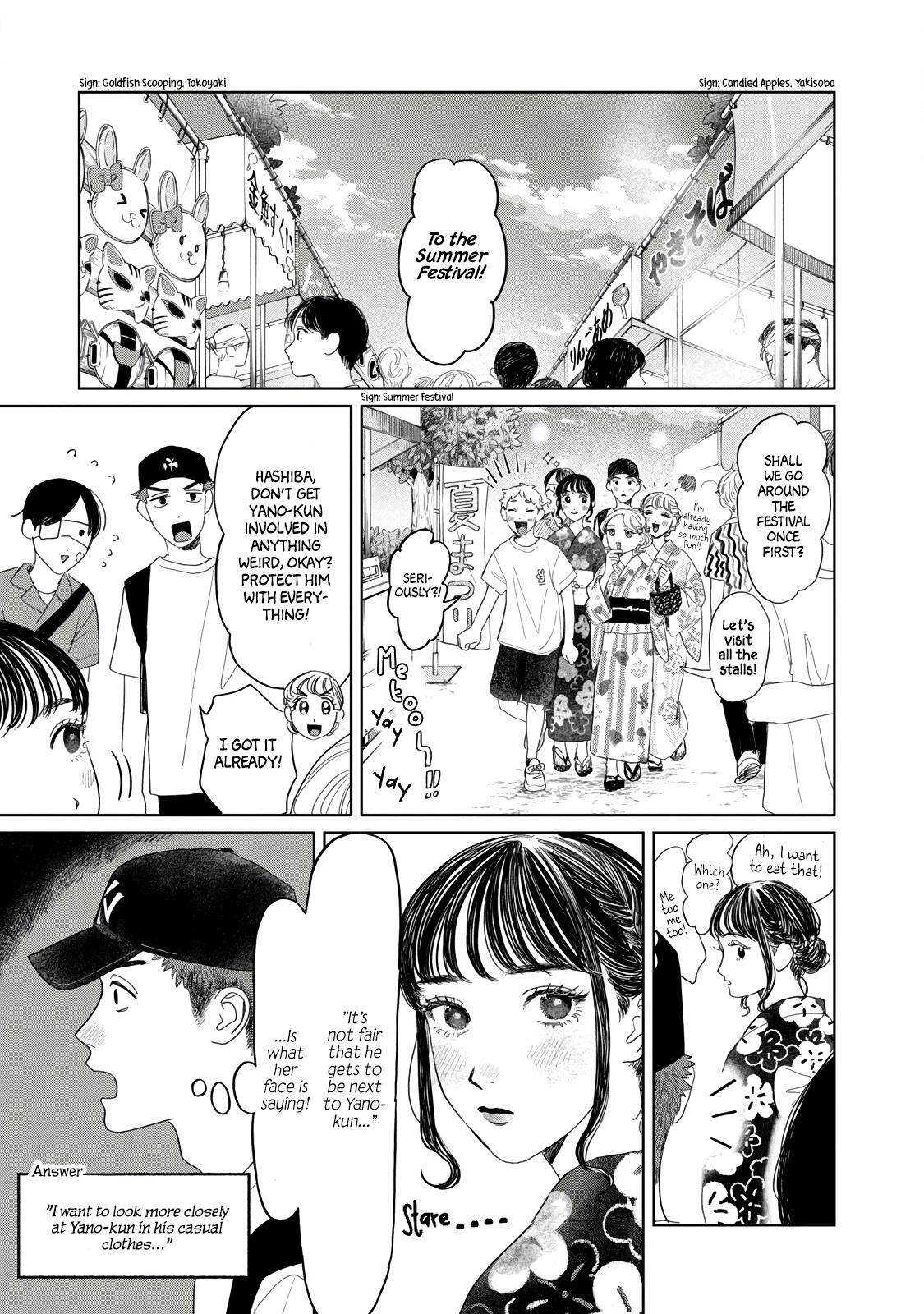 Mr. Yano's Ordinary Days Chapter 22 page 5 - Chapter 22: Summer Festival