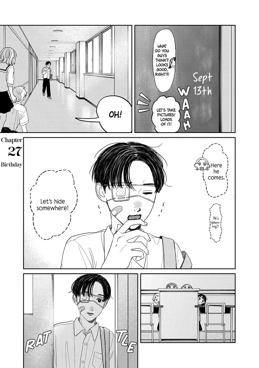 Mr. Yano's Ordinary Days Chapter 27 page 1 - Chapter 27: Birthday