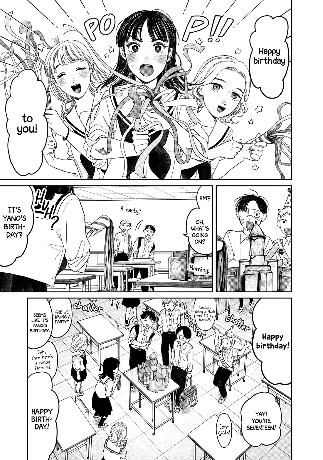 Mr. Yano's Ordinary Days Chapter 27 page 3 - Chapter 27: Birthday