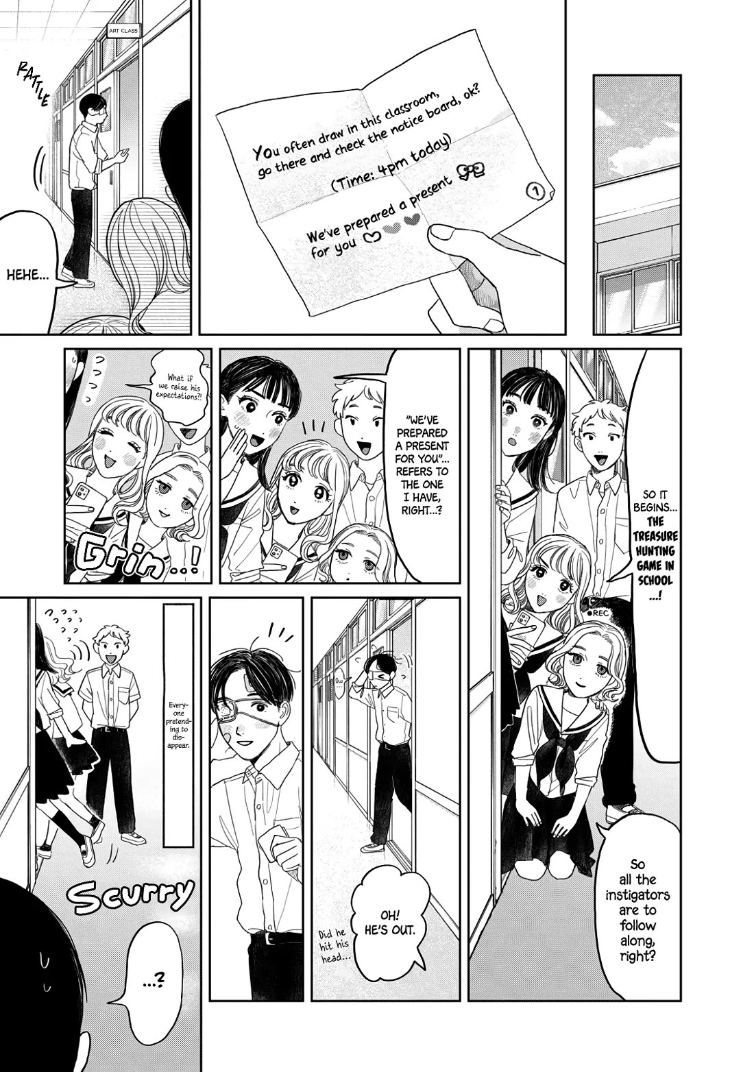 Mr. Yano's Ordinary Days Chapter 27 page 7 - Chapter 27: Birthday