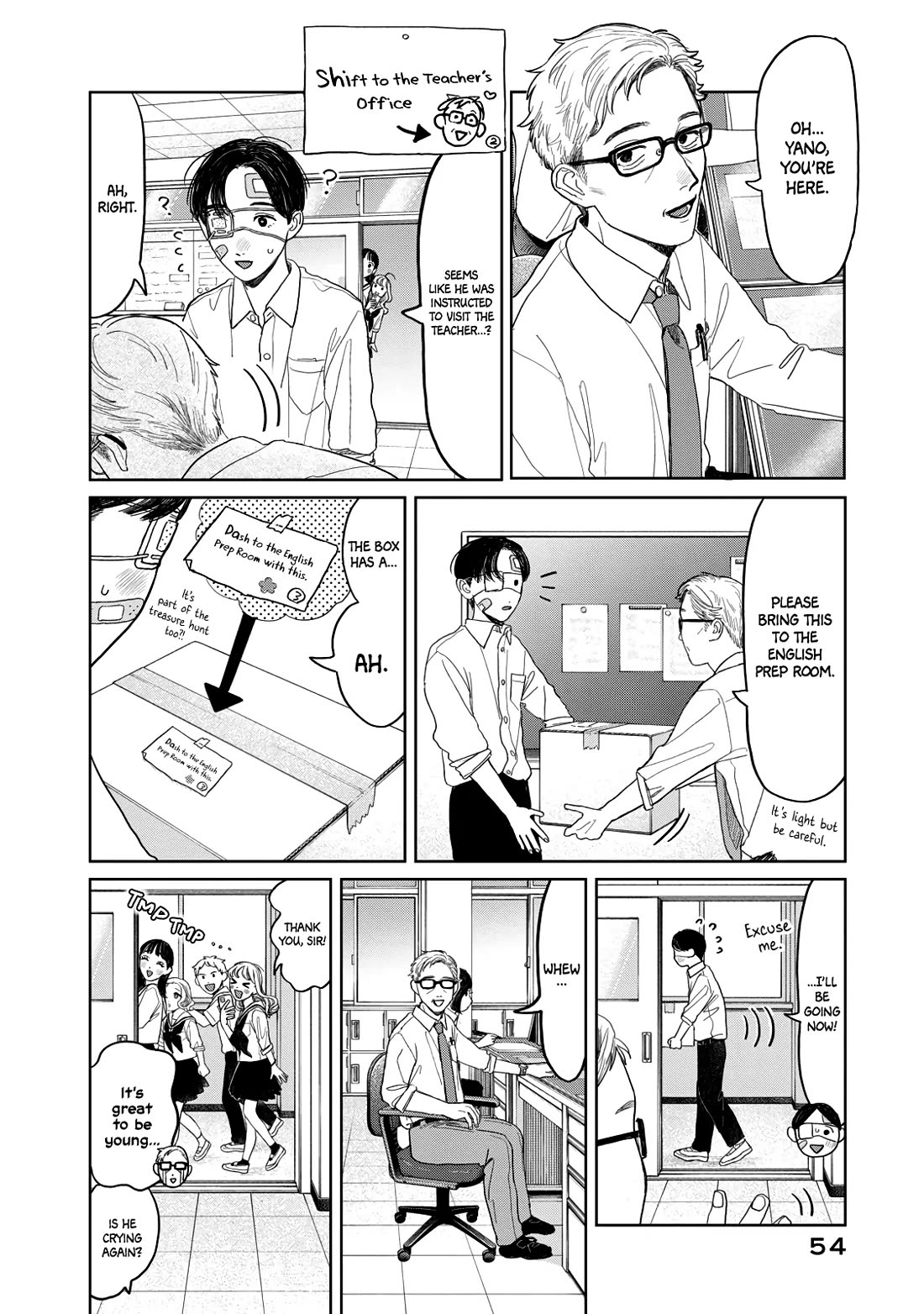 Mr. Yano's Ordinary Days Chapter 27 page 8 - Chapter 27: Birthday