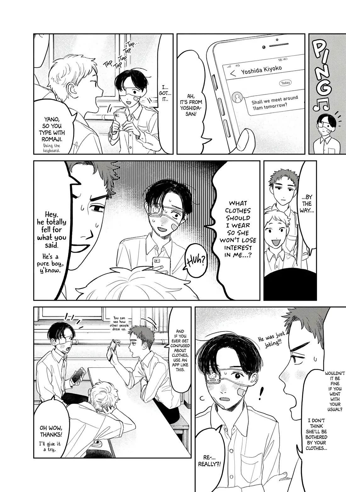 Mr. Yano's Ordinary Days Chapter 28 page 12 - Chapter 28: My Heart...