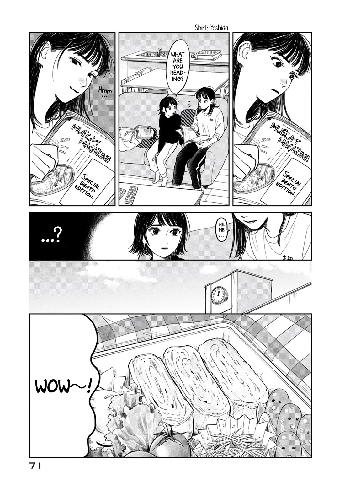 Mr. Yano's Ordinary Days Chapter 3 page 11 - Chapter 3: Lunch Break