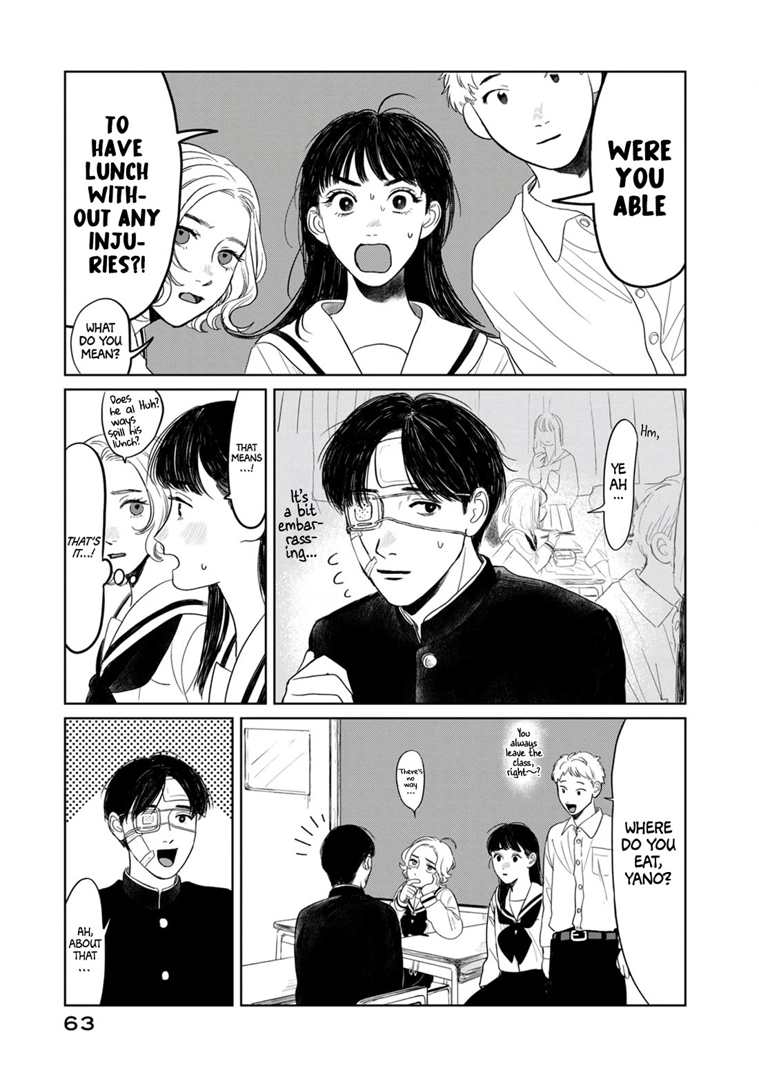 Mr. Yano's Ordinary Days Chapter 3 page 3 - Chapter 3: Lunch Break