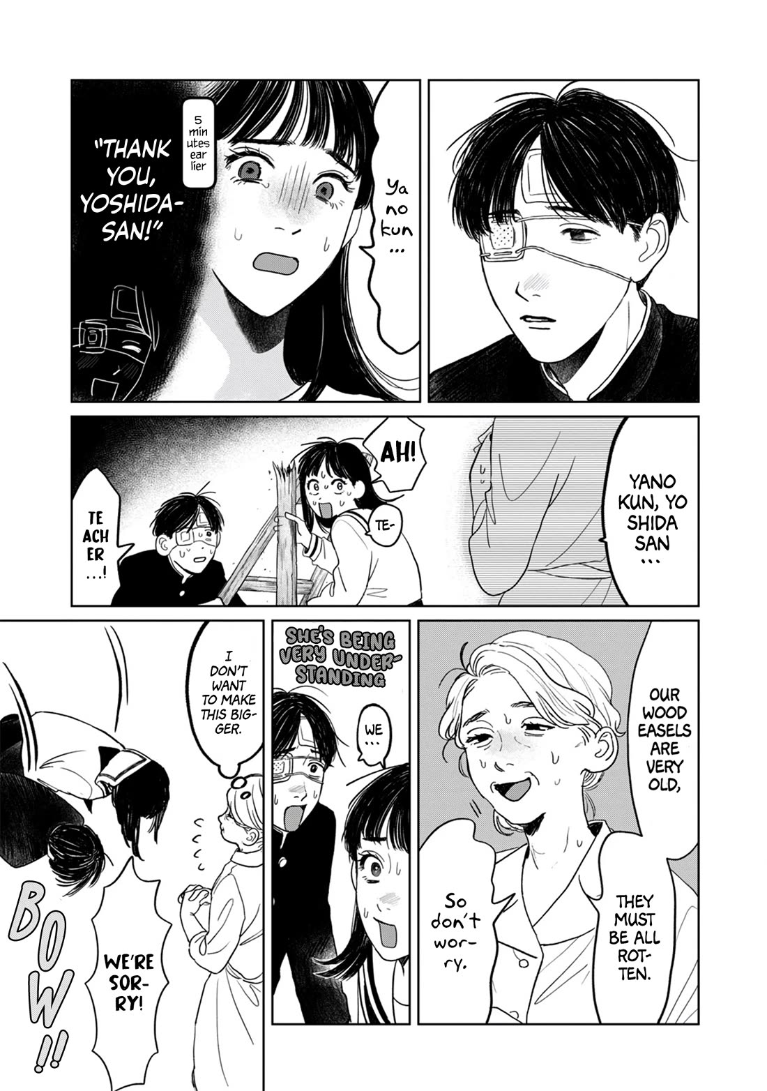 Mr. Yano's Ordinary Days Chapter 4 page 5 - Chapter 4: Wonderful Painting