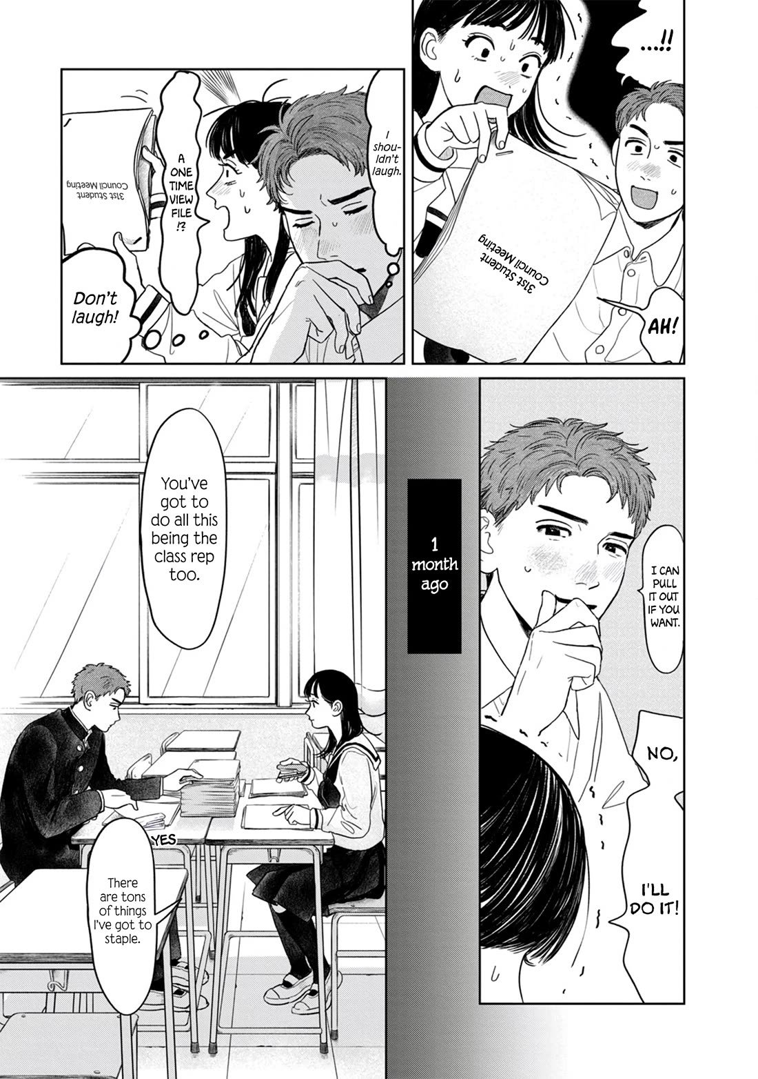 Mr. Yano's Ordinary Days Chapter 7 page 7 - Chapter 7: The Person I Like