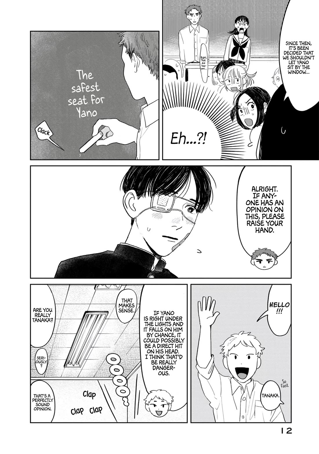 Mr. Yano's Ordinary Days Chapter 9 page 11 - Chapter 9: Next to