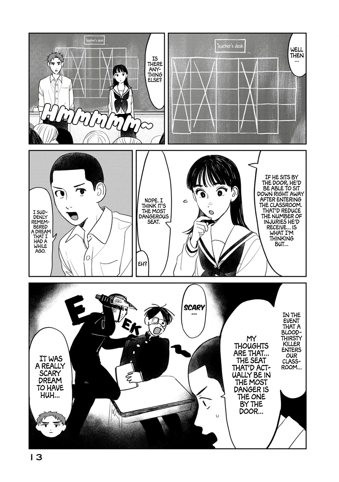 Mr. Yano's Ordinary Days Chapter 9 page 12 - Chapter 9: Next to