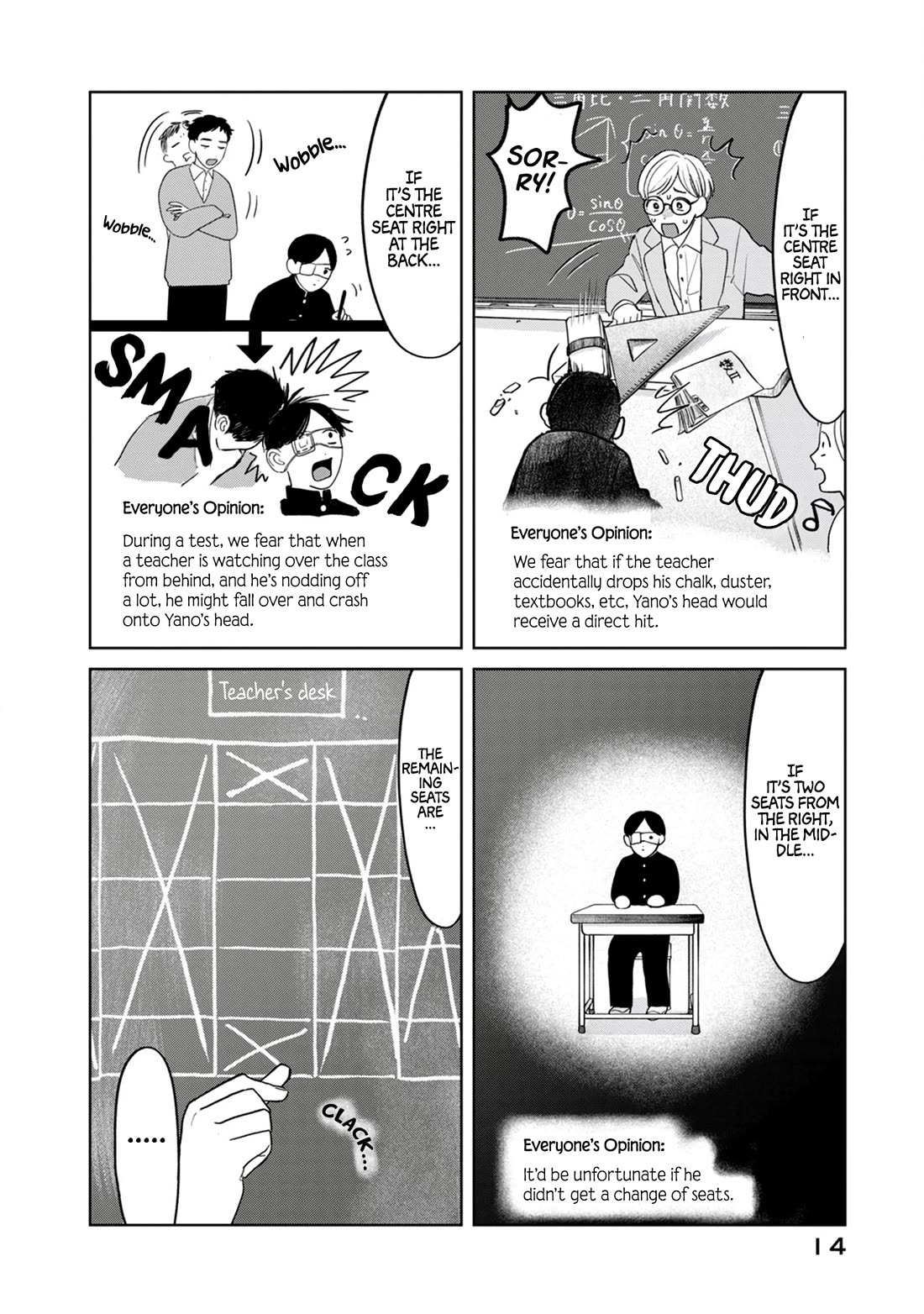 Mr. Yano's Ordinary Days Chapter 9 page 13 - Chapter 9: Next to