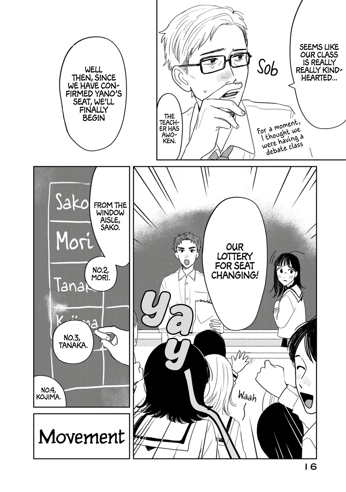 Mr. Yano's Ordinary Days Chapter 9 page 15 - Chapter 9: Next to