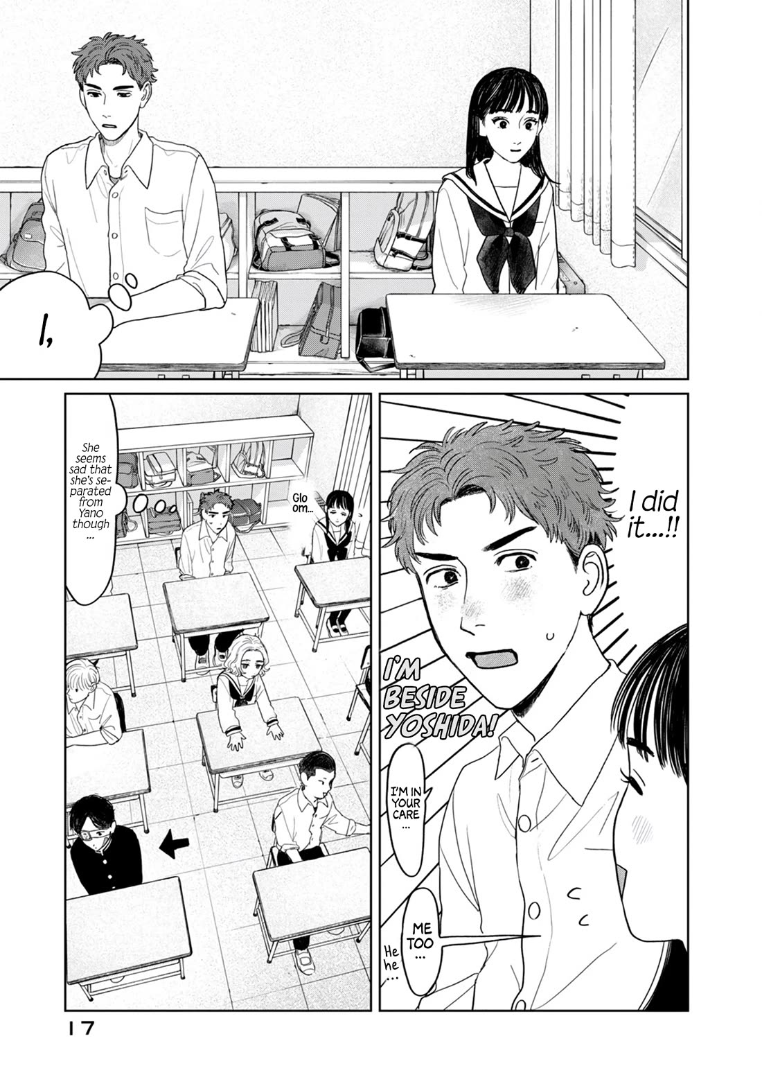 Mr. Yano's Ordinary Days Chapter 9 page 16 - Chapter 9: Next to