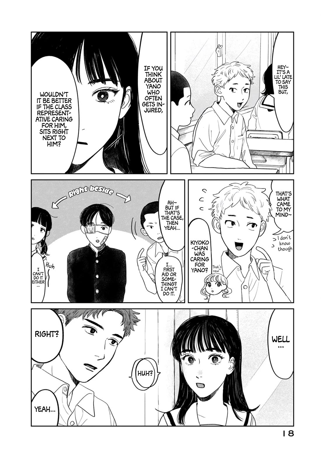 Mr. Yano's Ordinary Days Chapter 9 page 17 - Chapter 9: Next to