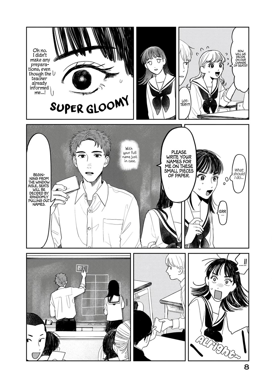Mr. Yano's Ordinary Days Chapter 9 page 7 - Chapter 9: Next to