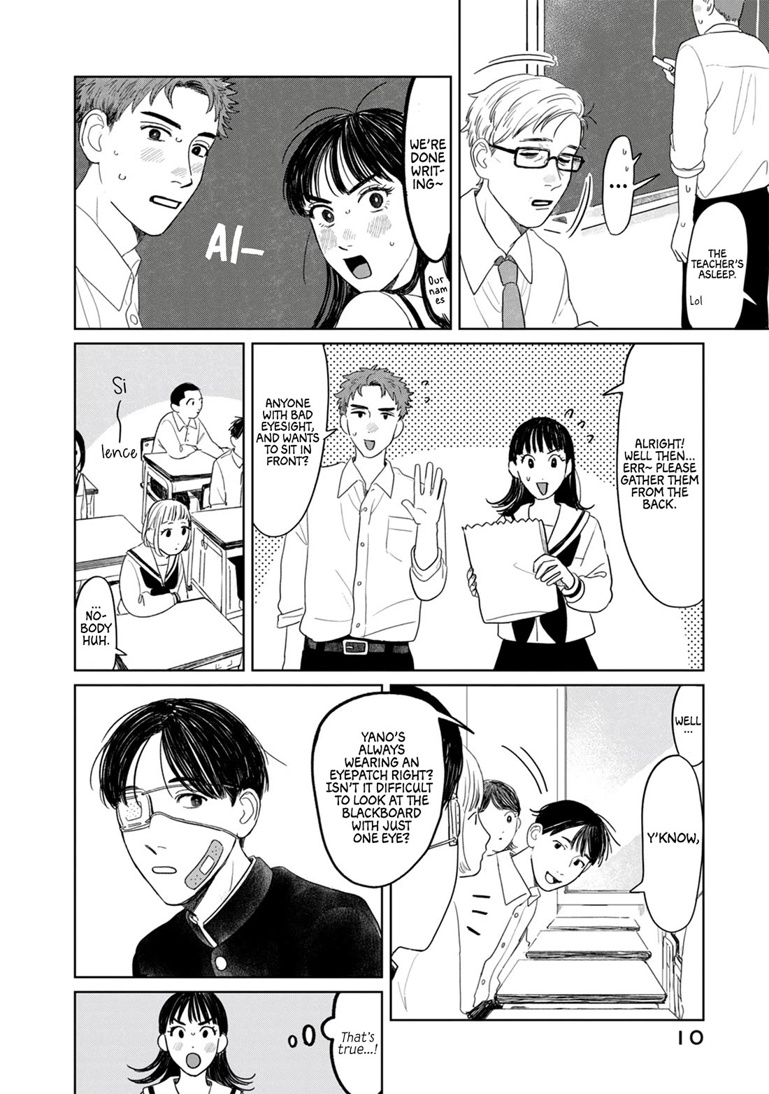 Mr. Yano's Ordinary Days Chapter 9 page 9 - Chapter 9: Next to