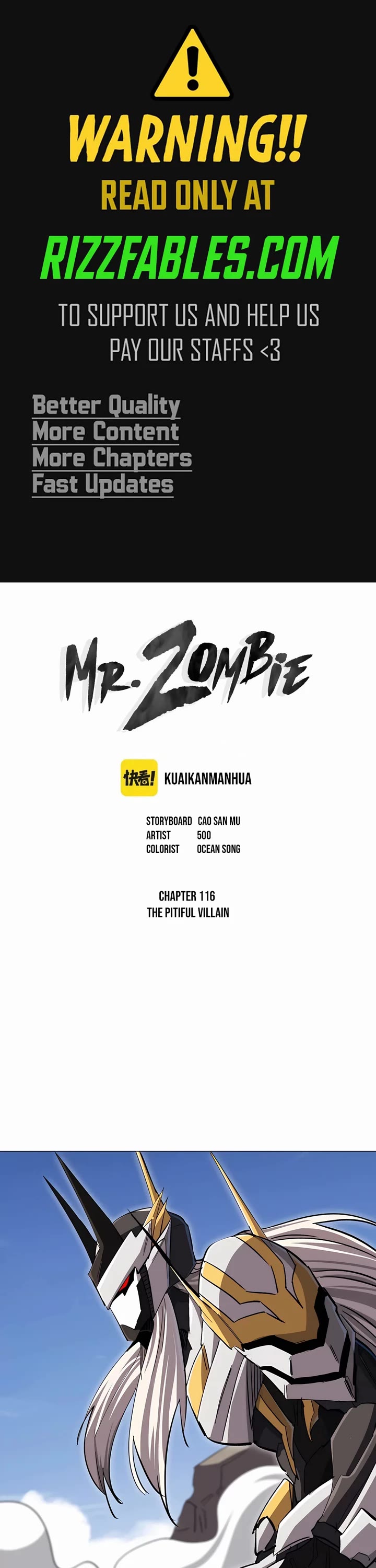 Mr. Zombie Chapter 116 page 1 - Chapter 116