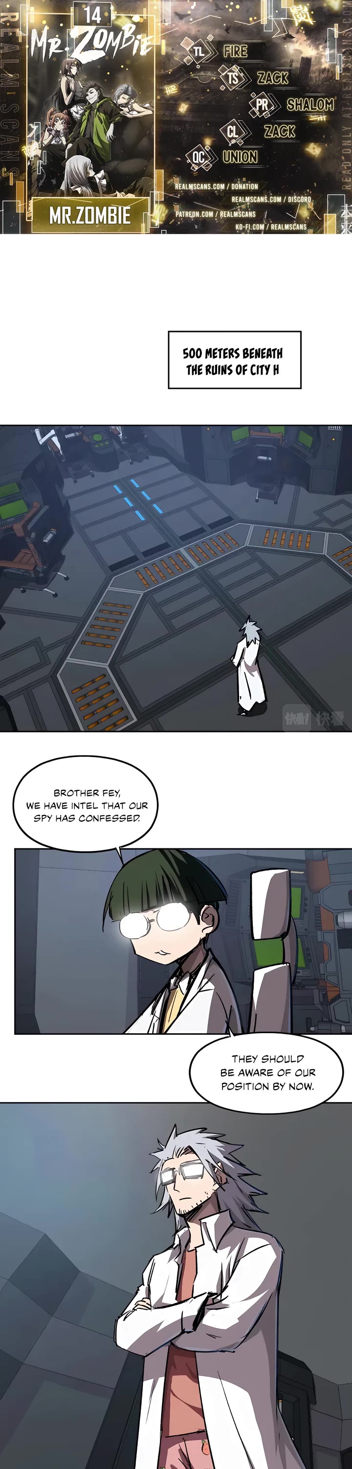 Mr. Zombie Chapter 14 page 1 - Chapter 14